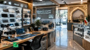 نمای داخلی یک مرکز تخصصی و معتبر تعمیرات هارد و کامپیوتر