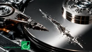 خرابی فیزیکی و سوختن هد هارد دیسک بر اثر ضربه شدید